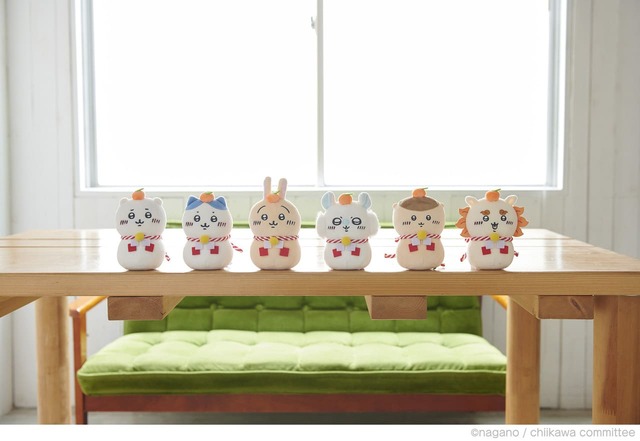 【ちいかわ】「おもちもちもちマスコット」全6種　各1,430円