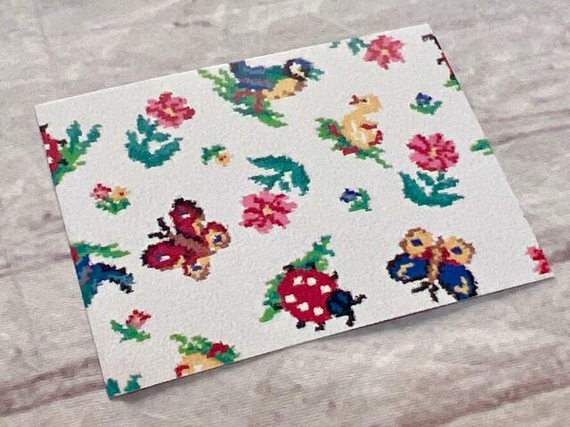 フェイラーの「HEIDI（ハイジ）」。ドイツの野にいる小さな生き物たちがモチーフに！幅広い世代に愛されている柄です♪