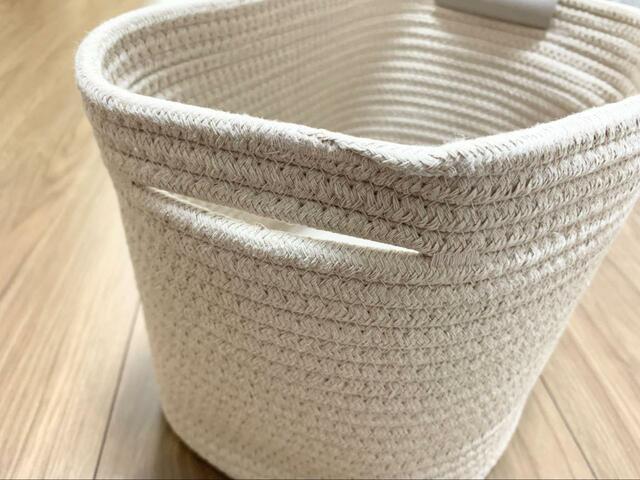 【デコホーム バスケット レギュラー】持ち手は自由に着脱可能