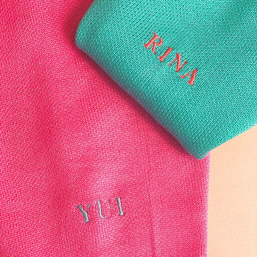 ディズニー ジャガードカーディガン（ミッキーマウス／ミニーマウス）各7,150円｜PLAZA・MINiPLA