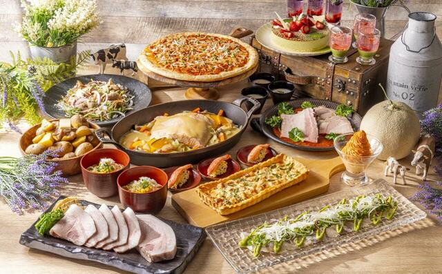 「北海道グルメ＆いちごスイーツビュッフェ」＜期間：2025年3月1日〜4月30日＞【「札幌農学校」の北海道チーズタルトもビュッフェに登場！北海道グルメといちごスイーツが楽しめるビュッフェ開催！】　