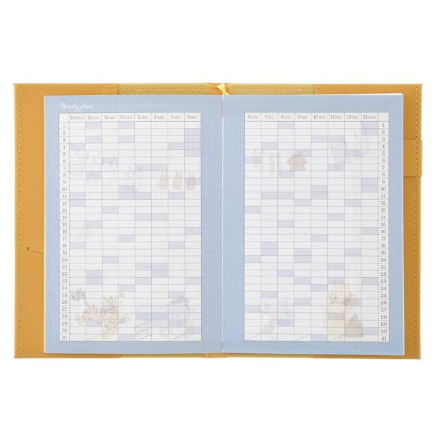 プー＆フレンズ 手帳・スケジュール帳 B6 型押し CALENDAR ＆ ORGANIZER 2027 2,800円