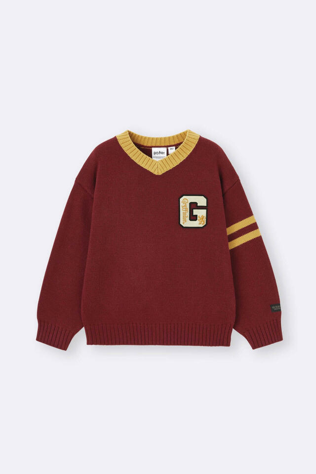 KIDS ジャカードセーター ¥2,290|GU「ハリー・ポッター」スペシャルコレクション