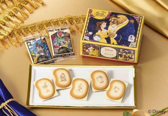 美女と野獣/ショコラサンド「見ぃつけたっ」 12枚入 ポーチセット 2,420円｜Disney SWEETS COLLECTION by 東京ばな奈