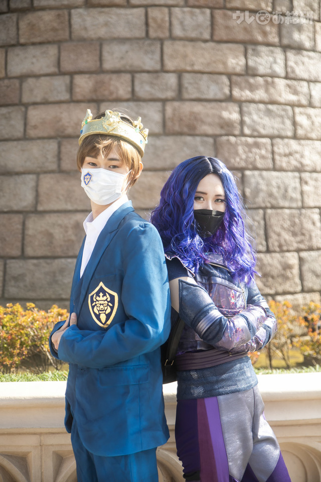 『ディセンダント』仮装のお二人