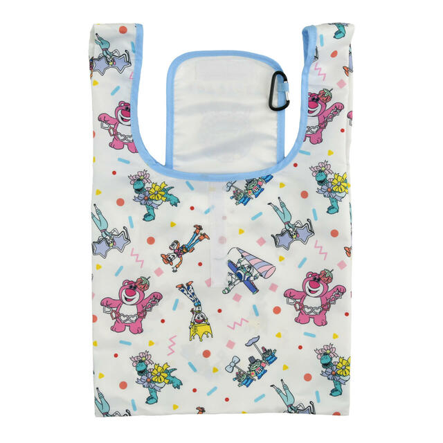 トイ・ストーリー ショッピングバッグ・エコバッグ カラビナ付き TOYSTORY 30TH 2,200円