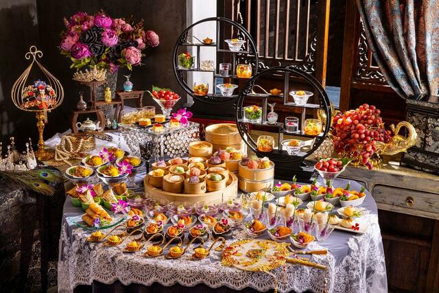 「ビュッフェイメージ」＜¥5,800（土・日・祝日¥6,300）＞【チャイニーズアフタヌーンティー『シノワ・レーヌ』】