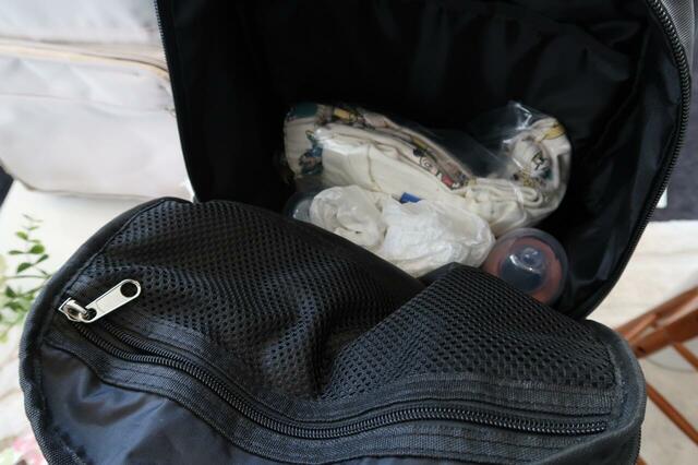 【ワークマン　軽量3レイヤーマザーズリュック】大きく開いて使いやすいメイン収納♪