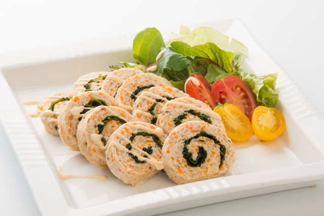 「マヨ1グランプリ」最終リングに上がる絶品料理たち／阿波尾鶏の渦潮ミートローフ（徳島県）