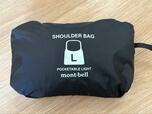 【モンベル　ポケッタブル　ライトショルダーL】便利なポケッタブル仕様。コンパクトにして持ち運び可能です♪
