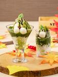 「抹茶白玉パフェ」＜期間：2025年9月6日〜12月14日＞【【9/6～12/14】5種類の“秋色パフェ”を好きなだけ堪能♪福岡サンパレス ホテル＆ホールの「秋のパフェ食べ放題」】