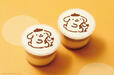 ・ポムポムプリンのおえかきプリン～なかよし～　価格：500円（税込）【パステル×ポムポムプリン限定復刻】