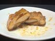 【ドン・キホーテ　冷凍てりやきチキンステーキ】断面のアップです
