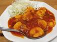 【台南 大宮門街店　食べ放題＆飲み放題】「海老チリソース」はプリプリした海老が存在感バツグン