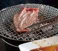 焼肉 赤身 にくがとう（人形町）　元祖一枚イチボ1.5秒焼き1枚700円（税別）