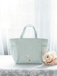 【Maison de FLEUR×サンリオキャラクターズ】けろけろけろっぴ サイドポケットトートバッグ（カラー：Mint）価格：7,300円（税込）