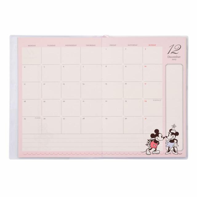 ミッキー&フレンズ 手帳・スケジュール帳 Calendar&Organizer 2024 1,540円