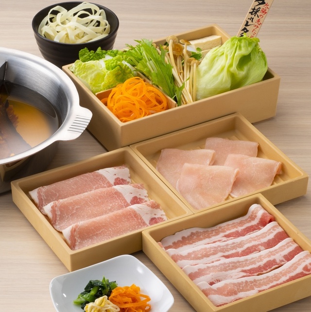 たんしゃぶとイベリコ豚の食べ放題コース