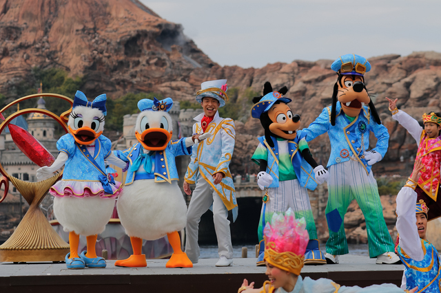 東京ディズニーシー15周年ハーバーショー「クリスタル・ウィッシュ・ジャーニー」