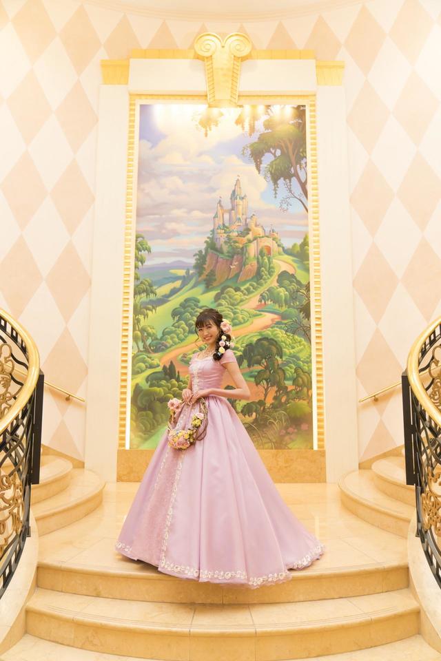 ラプンツェルカラードレス