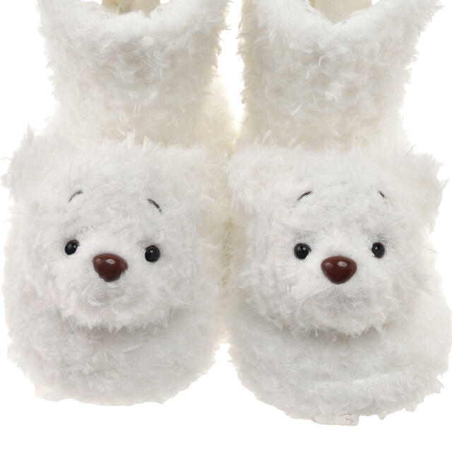 プーさん ルームシューズ ホワイト 23～25 WHITE POOH 4,000円