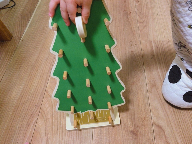 【ウッディプッティのカタカタ落とし】子ども大喜び！