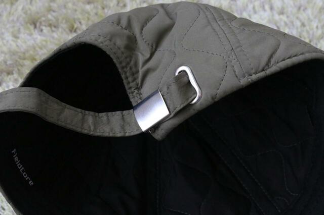 【ワークマン 防風・撥水ストレッチウォームキャップ】アジャスターのおかげで風の中でも飛びづらい！