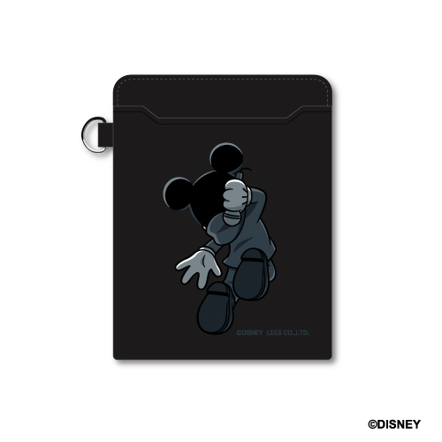 ミッキーマウス/レザーパスケース2,500円(税込)