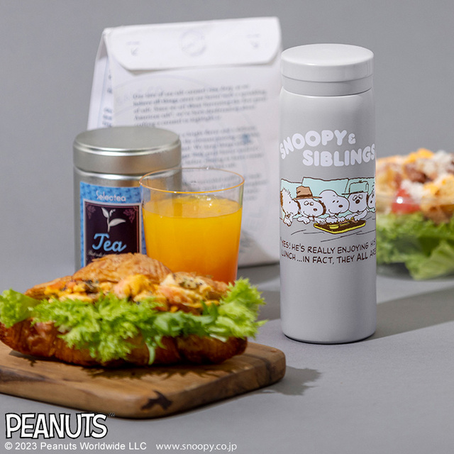 『SNOOPY 真空断熱ステンレスボトル BOOK SNOOPY&SIBLINGS』2,970円
