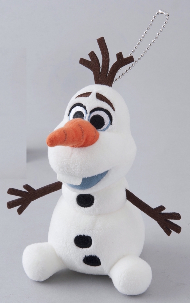 「アナとエルサのフローズンファンタジー」スペシャルグッズ ぬいぐるみバッジ ¥1,500