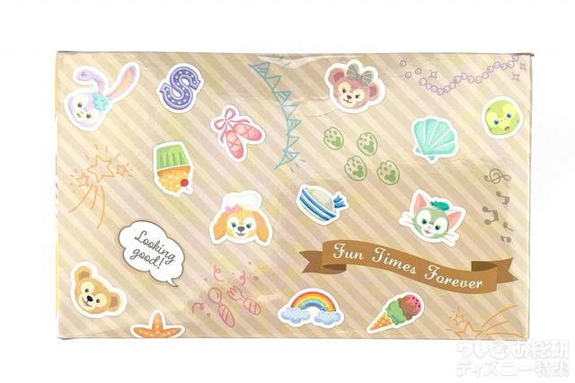 「ダッフィー&フレンズのSay cheese!」フィギュア6個セット外箱