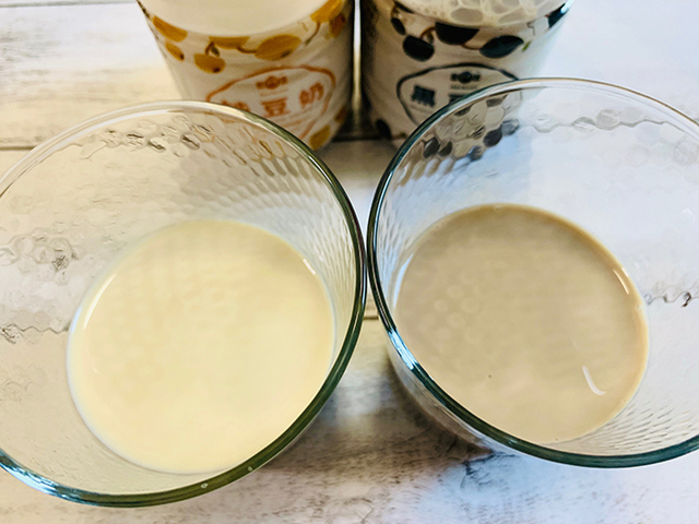 正康 ジャックソイ「台湾豆乳」「台湾黒豆乳」