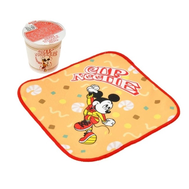 【カップヌードル】ミッキー ミニタオル カップ入り Cup Noodle 770円
