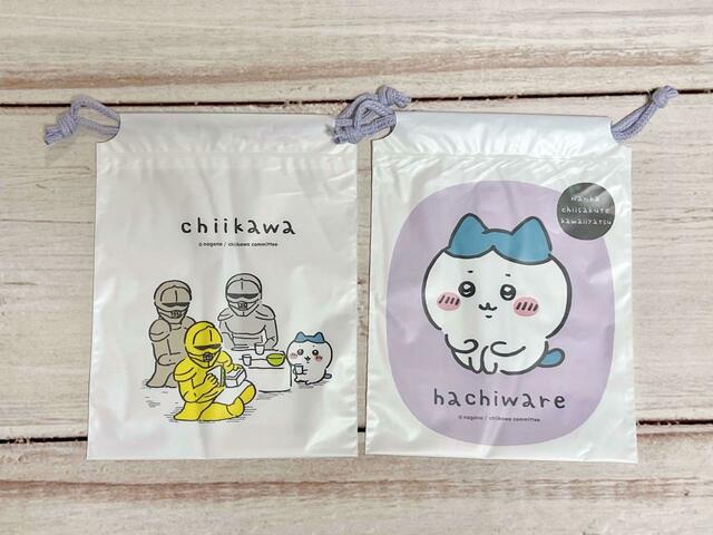 【ちいかわ100円雑貨】ハチワレは、お家で鎧さんたちをおもてなししているシーンです！