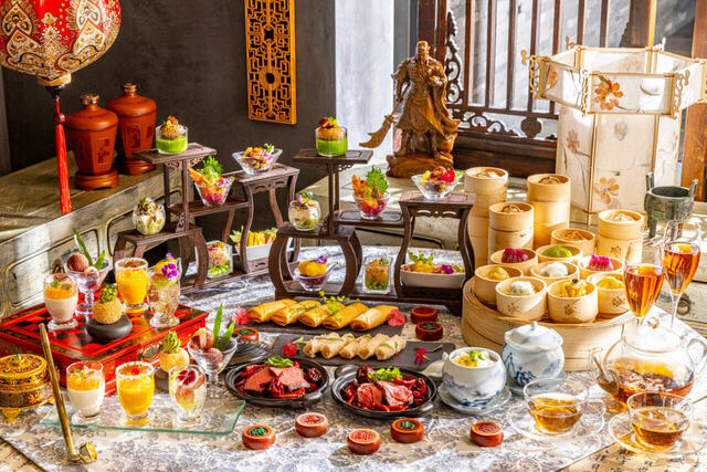 三国志の英雄や美姫たち、合戦や知略を一皿一皿に表現！【ヒルトン東京『チャイニーズアフタヌーンティー三国志』】