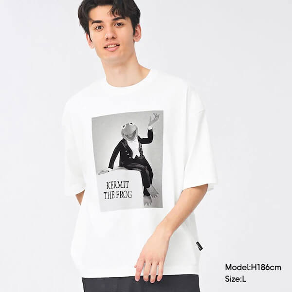 ワイドフィットT(5分袖) The Muppets 1,690円
