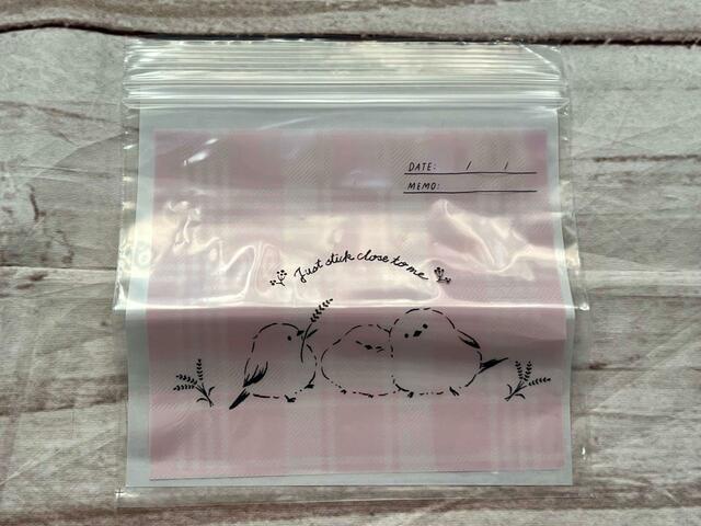 Sサイズは、約深さ14.5cm×幅16cm×厚さ0.05mm