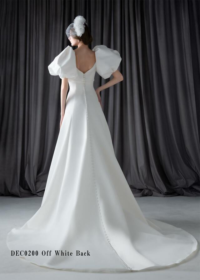 「Clef a décor-クレアデコール」新作ウェディングドレス　DEC0200_Offwhite