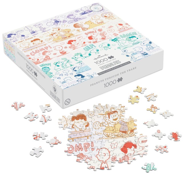 【PEANUTS】「Peanuts® 75周年 限定 スヌーピー ジグソーパズル 1000ピース」¥4,950