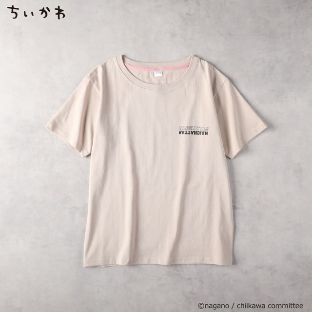 【ちいかわ】 泣いちゃった プリントTシャツ　サイズ M-XL ¥3,390、110-140 ¥2,590