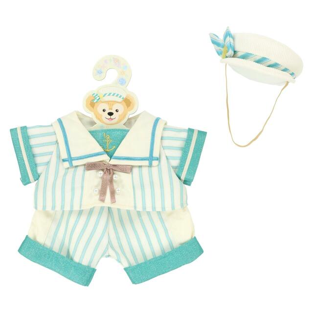 ぬいぐるみコスチューム 5,800円|東京ディズニーシー25周年「ダッフィー&フレンズのファインド・ユア・ビューティフル・ブルー!」グッズ|販売店舗:東京ディズニーシー「マクダックス・デパートメントストア」|発売日:2026年4月14日(火)