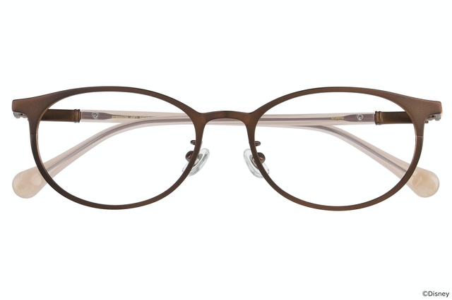 Mickey Mouse & Minnie Mouse　ZF222017（ボストン）/ 11,100円（税込・セットレンズ代込）｜ Disney Collection created by Zoff Premium Series 