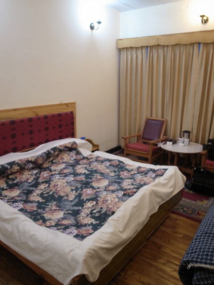 豪華さはないが必要十分で清潔な客室。シャワーのみだが深夜でも湯量は問題なかった。