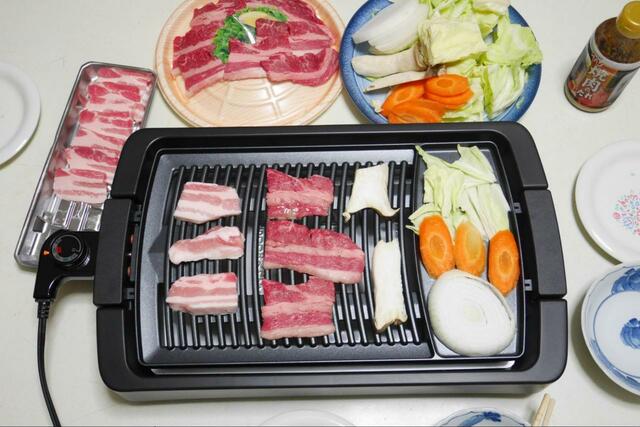 【ニトリ　減塩焼肉グリルプレート】煙が少なくてびっくり