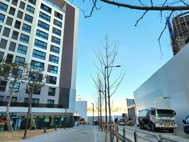 千戸市場と千戸テキサスの跡地には、すでに高層マンションが建ち始めている