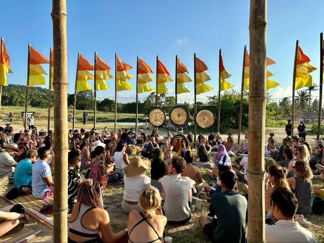 大人気の瞑想のクラス