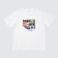 【ユニクロ「ザ・スーパーマリオギャラクシー・ムービーUT」】MEN XS-4XL 各1,990円／映画の壮大な宇宙の世界観を表現したデザイン