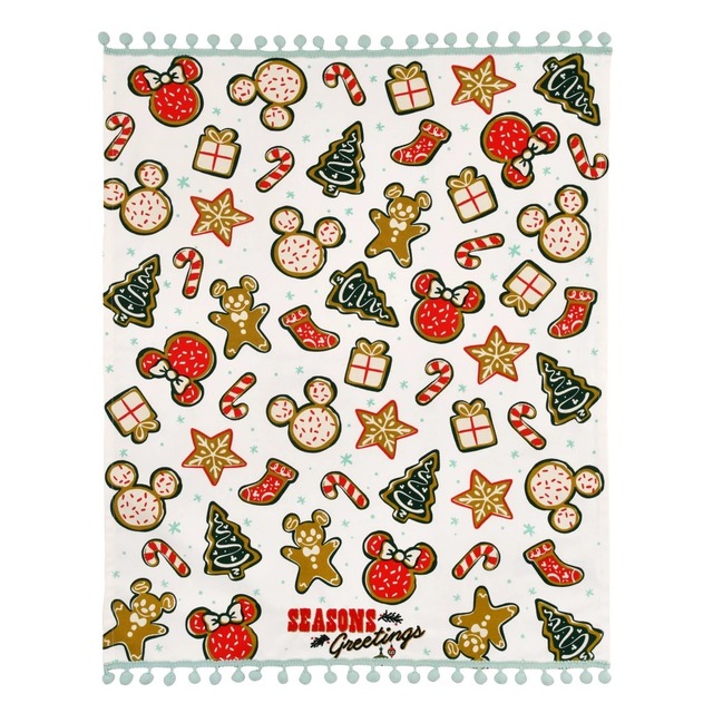 ミッキー&ミニー キッチンタオル Vintage Christmas DISNEY CHRISTMAS 2022 2,200円