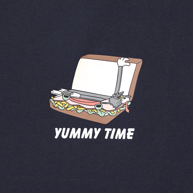 ラウンジセット(半袖&ショートパンツ) ¥2,990｜GU「トムとジェリー」コレクション