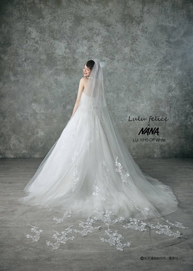 「Lulu felice×NANA」新作ウェディングドレス LU-1015_Offwhite